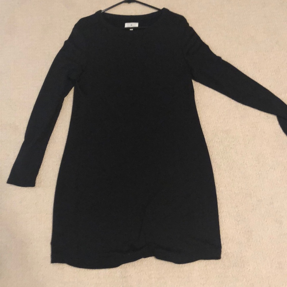 Lou & Grey Black Long Sleeve Dress